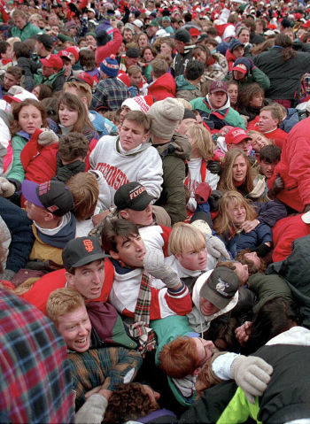 UW-Madison stadium stampede